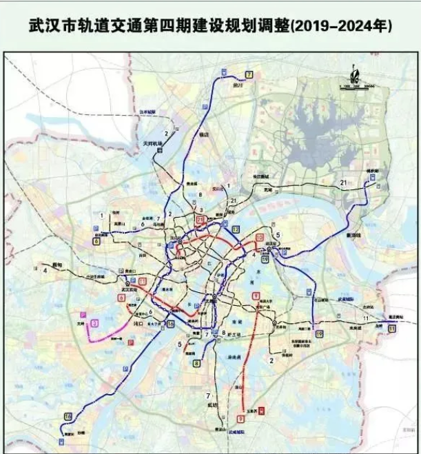 最新消息武汉地铁第四期建设规划调整规划环评已通过专家评审