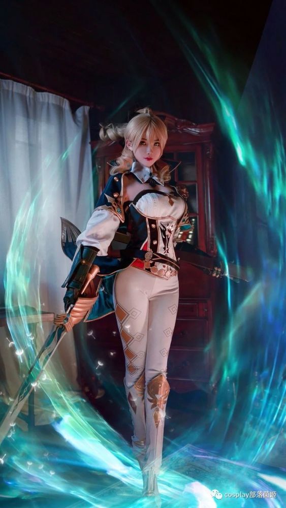 cos:原神琴团长cos正片@露儿大魔王,从今往后,我的荣誉与忠诚将与你同