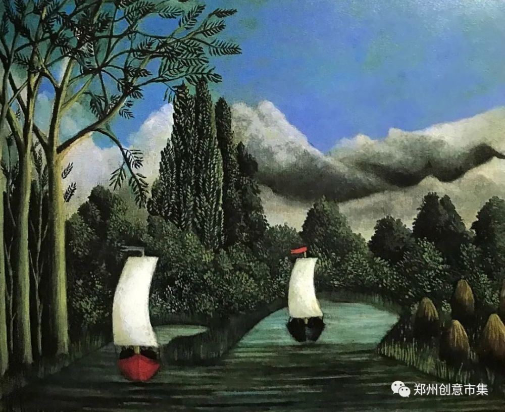 杜菲,塞尚,柯罗,莫奈,德加,卢梭油画风景艺术作品