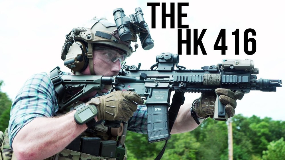 特种部队才换装hk416a7,德军要采购a8型,两款同族步枪