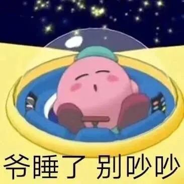 沙雕表情包|爷睡了,别吵吵