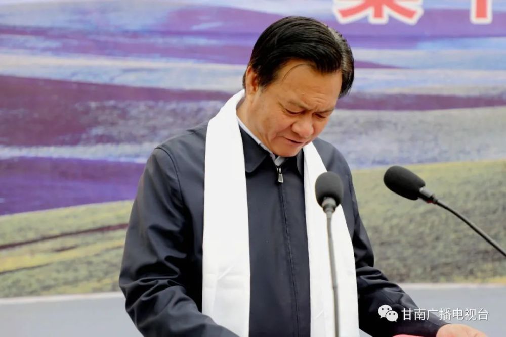 刚刚,甘南州151个重大项目集中开工复工
