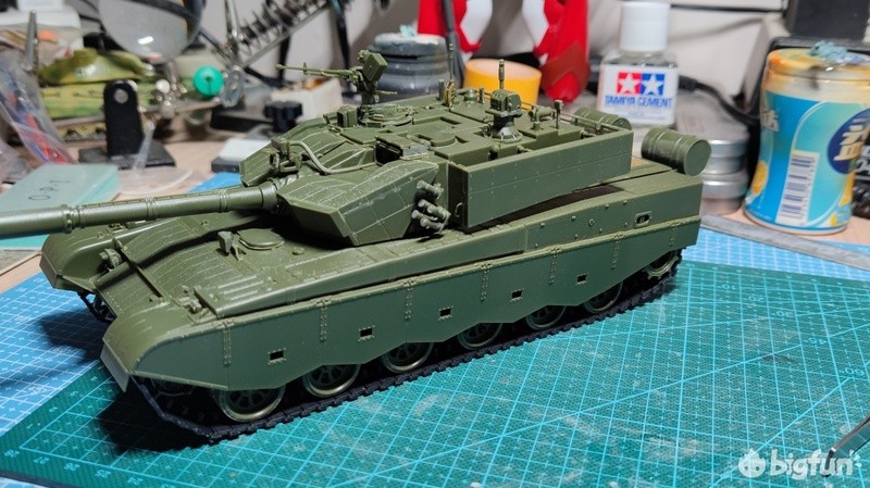 【作品分享】hobbyboss 1/35 99a主战坦克