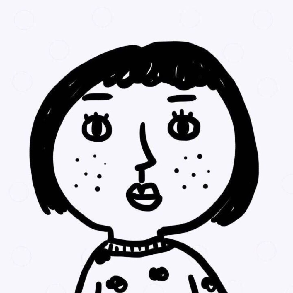 86张搞怪简笔画头像,沙雕也可爱