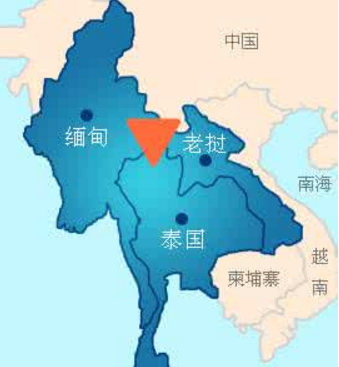 金三角买卖人口_金三角地图
