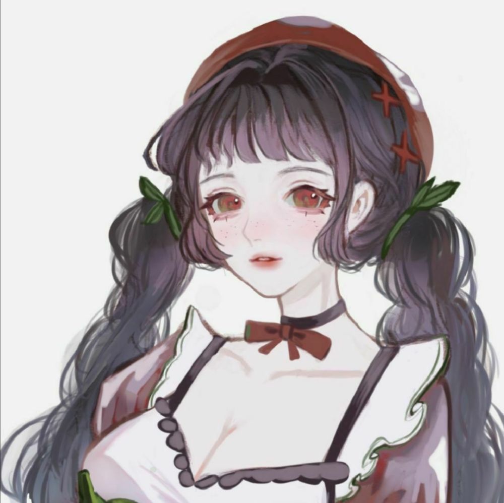 动漫闺蜜头像:你是好心情的开关