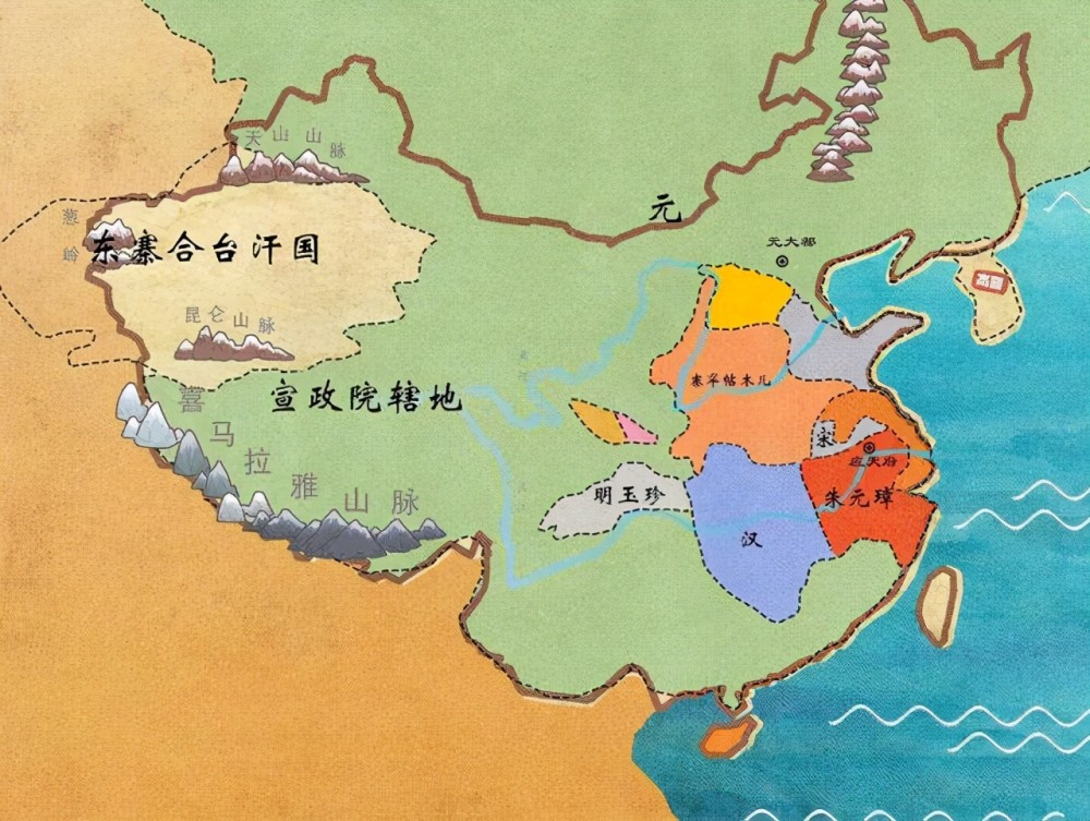 宋元明时代中国历史上有哪些著名的"三大战役"