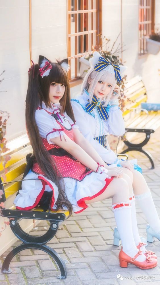 cos:猫娘乐园巧克力与香子兰cos正片
