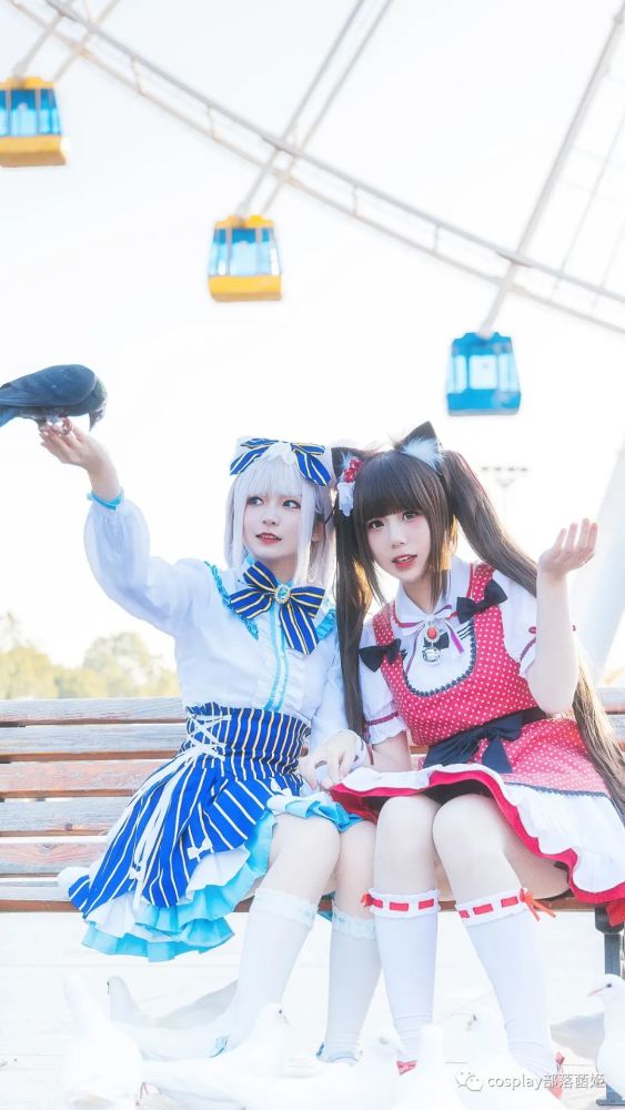 cos:猫娘乐园巧克力与香子兰cos正片