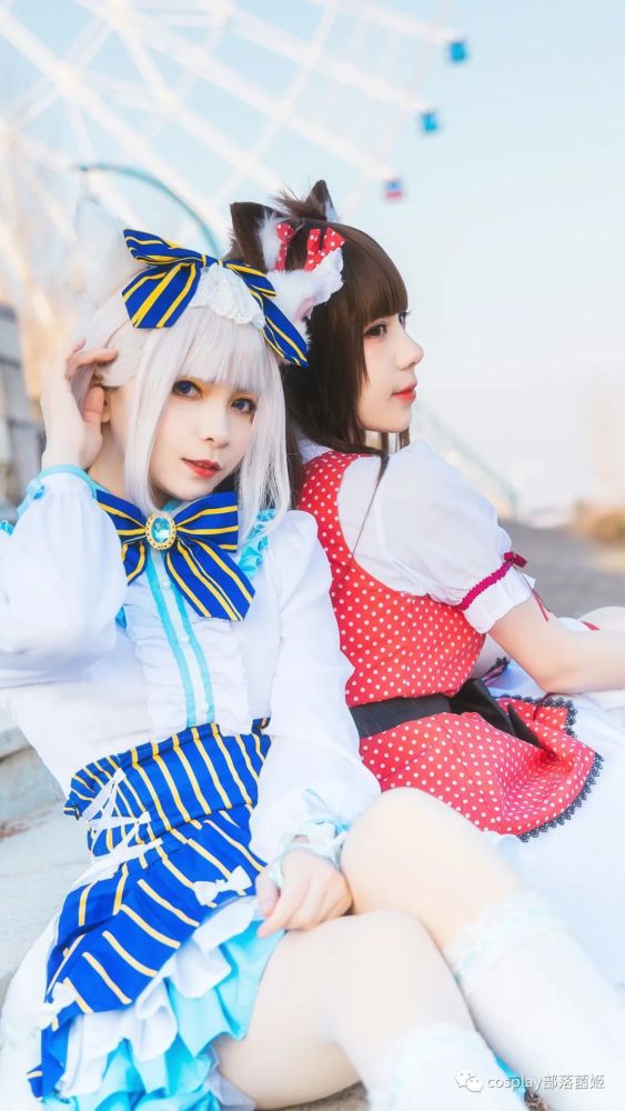cos:猫娘乐园巧克力与香子兰cos正片