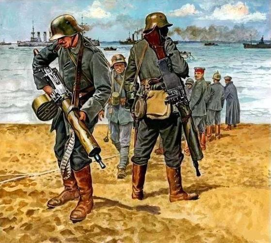 "德国味"十足的特种部队,令一战英法士兵恐惧的"战场神话"!
