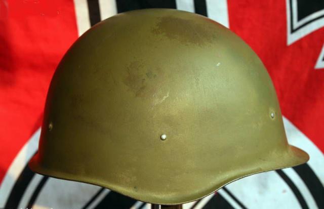 第三名:苏军ssh-40钢盔