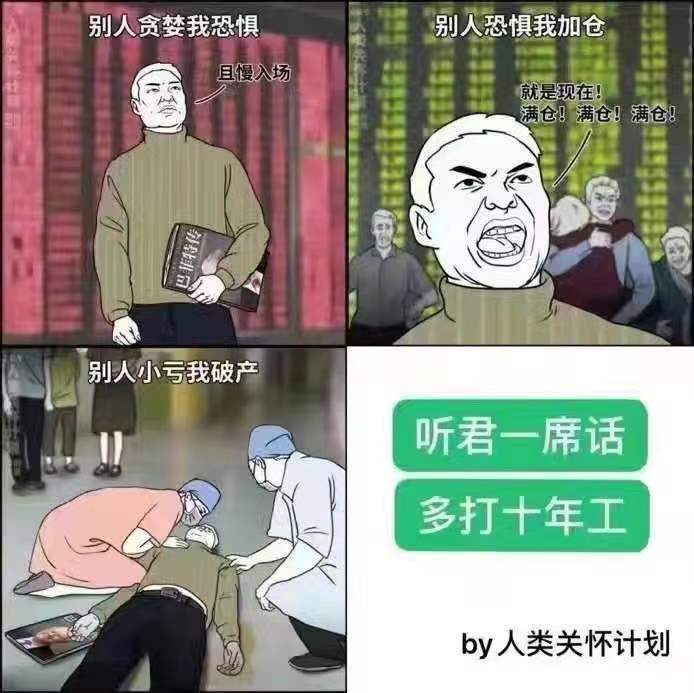 基金人表情包|韭菜的自我修养