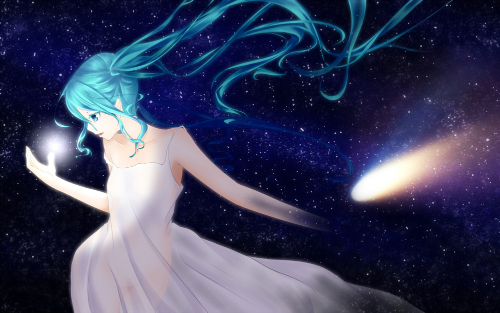 唯美公主殿下初音未来二次元壁纸