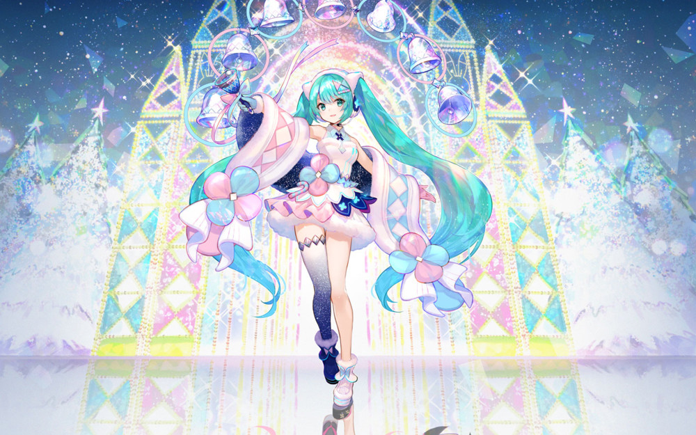 唯美公主殿下初音未来二次元壁纸