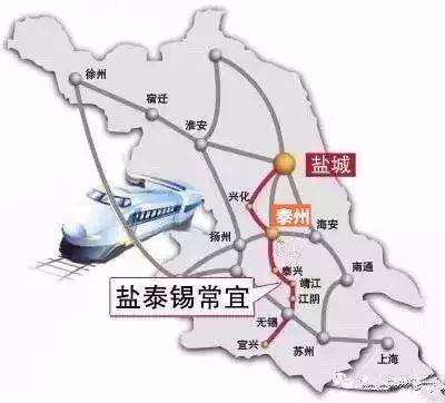 江苏正规划一条新高铁,构筑沿海通道经过苏北,苏中进入苏南路网