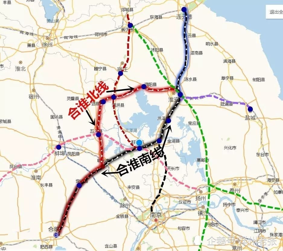 百亿高铁串联苏皖时速350公里沿线3市7县区经过你家乡吗