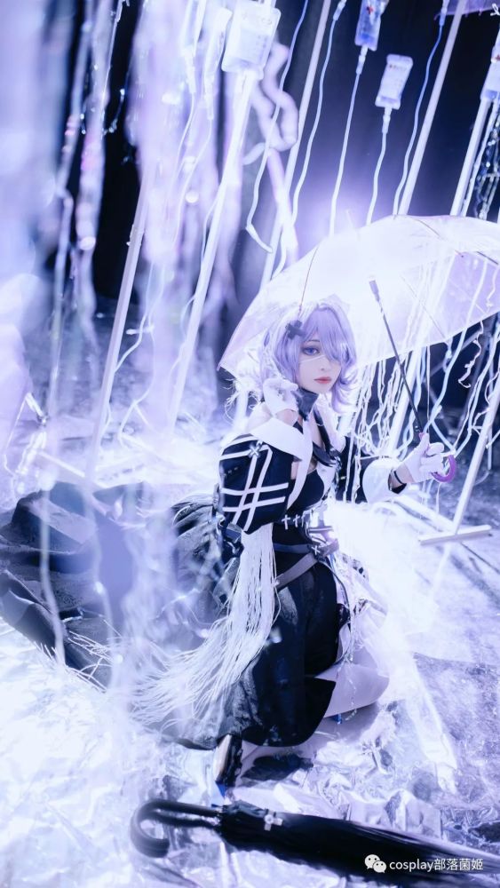 cos:明日方舟絮雨cos正片@碳基妙