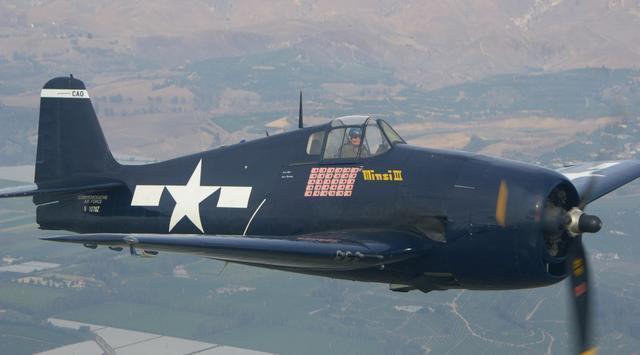 二战f6f"地狱猫"战斗机:零式战机的天敌,纵横太平洋的