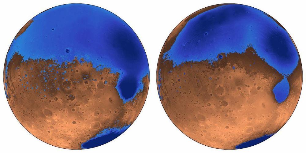 火星古代海洋或是被"纸尿裤"吸干的