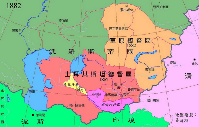 蒙古帝国灭亡后欧亚大陆的土地最后被哪些王朝蚕食了