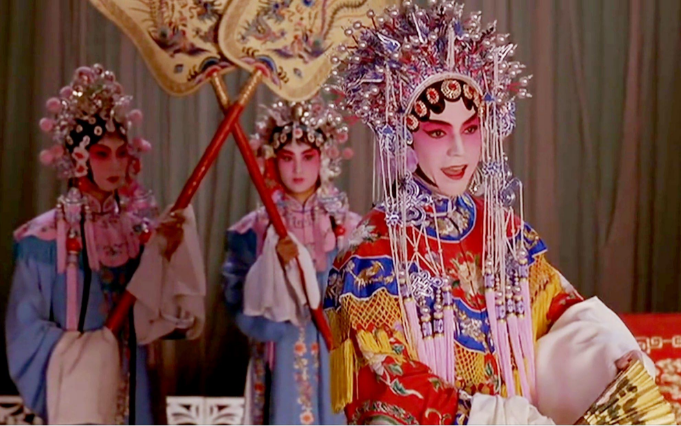 1995年北京春晚演员尊龙表演京剧