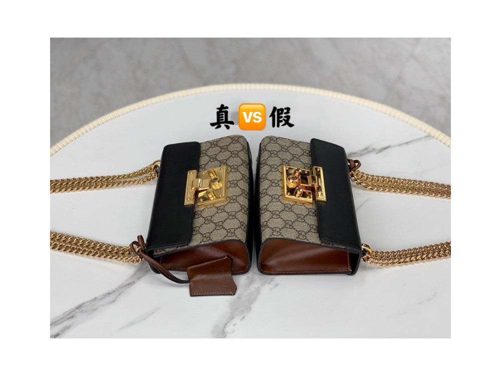 奢侈品鉴定|gucci padlock月光宝盒真假对比图分析