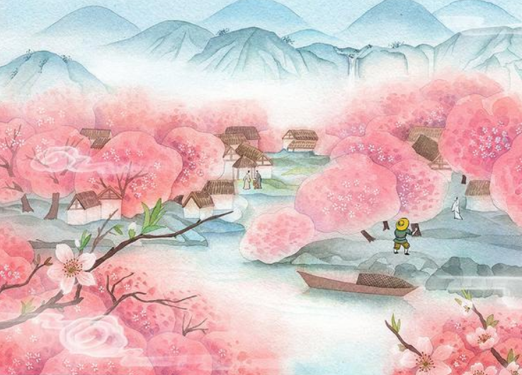 初中生学桃花源记提个问题难住了老师难道此文另有玄机