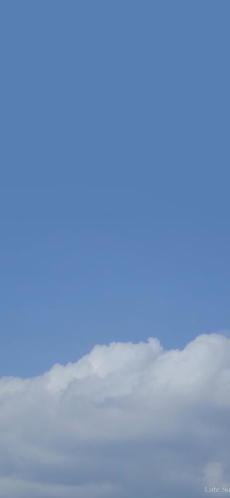 天空蓝治愈系壁纸