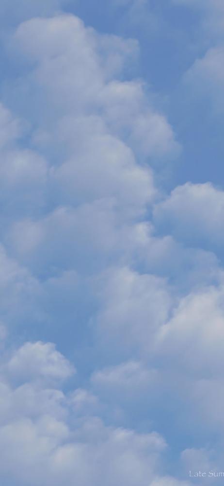 天空蓝治愈系壁纸