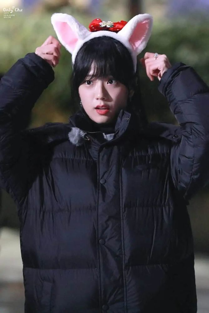 金智秀jisoo 空气刘海永远的神