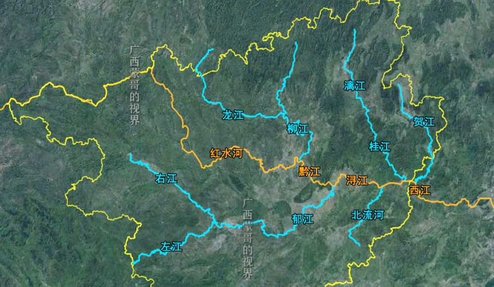 广西哪条江是西江广西保护西江对广东珠三角有多重要
