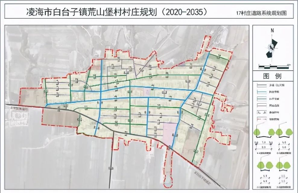 锦州凌海一村庄建设规划到2035年