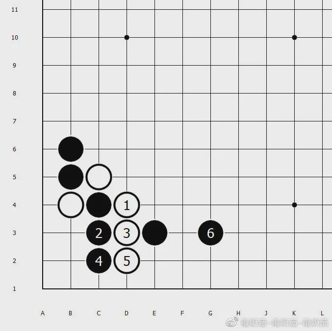 菇|围棋定式:入门到入土72—小目守角·无忧角2