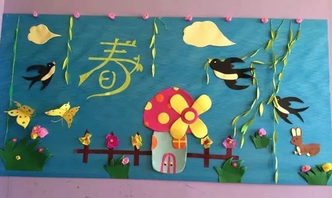13款幼儿园春天主题墙环创看过的幼师都收藏了