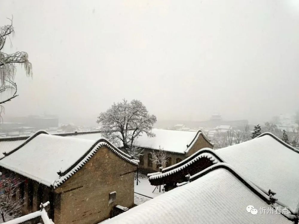 忻州古城雪景