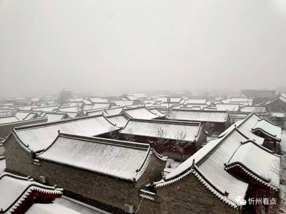 忻州古城雪景