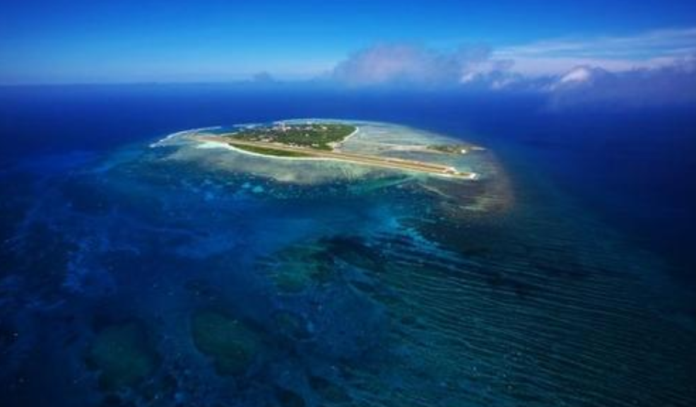 美济岛,渚碧岛,为何在造岛过程之中,留下一个口子不填上?
