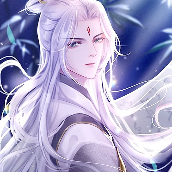 白发美男子头像