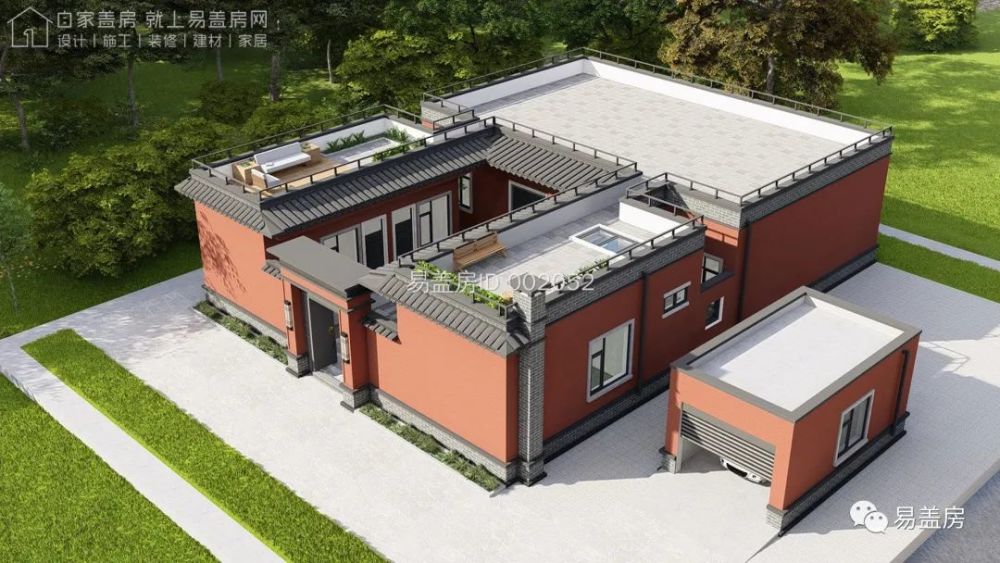 2m, 河南平顶山贾家新中式三合院