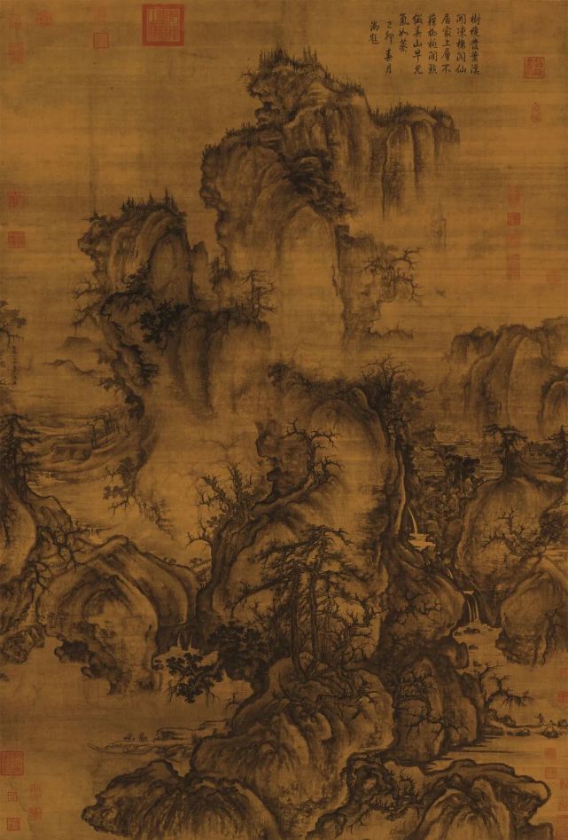 宋代山水画十大家，中国画史巅峰之作