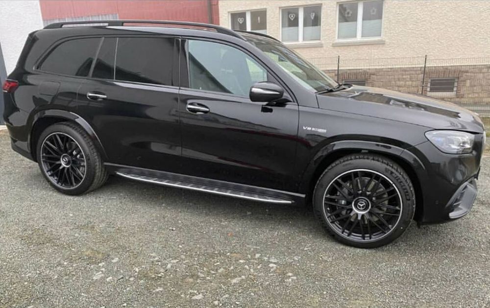 梅赛德斯-amg gls 63实车 性能强劲