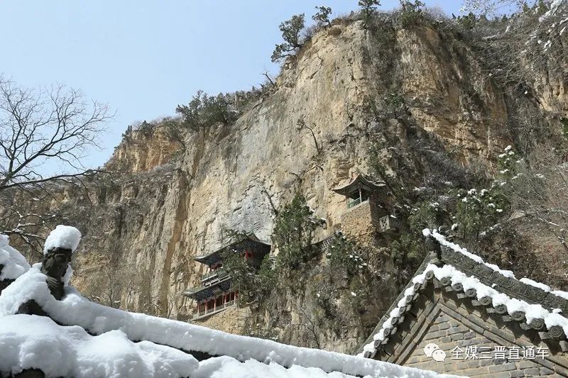 【三晋直通车】阳春三月,盂县藏山这个景区的雪景却惹