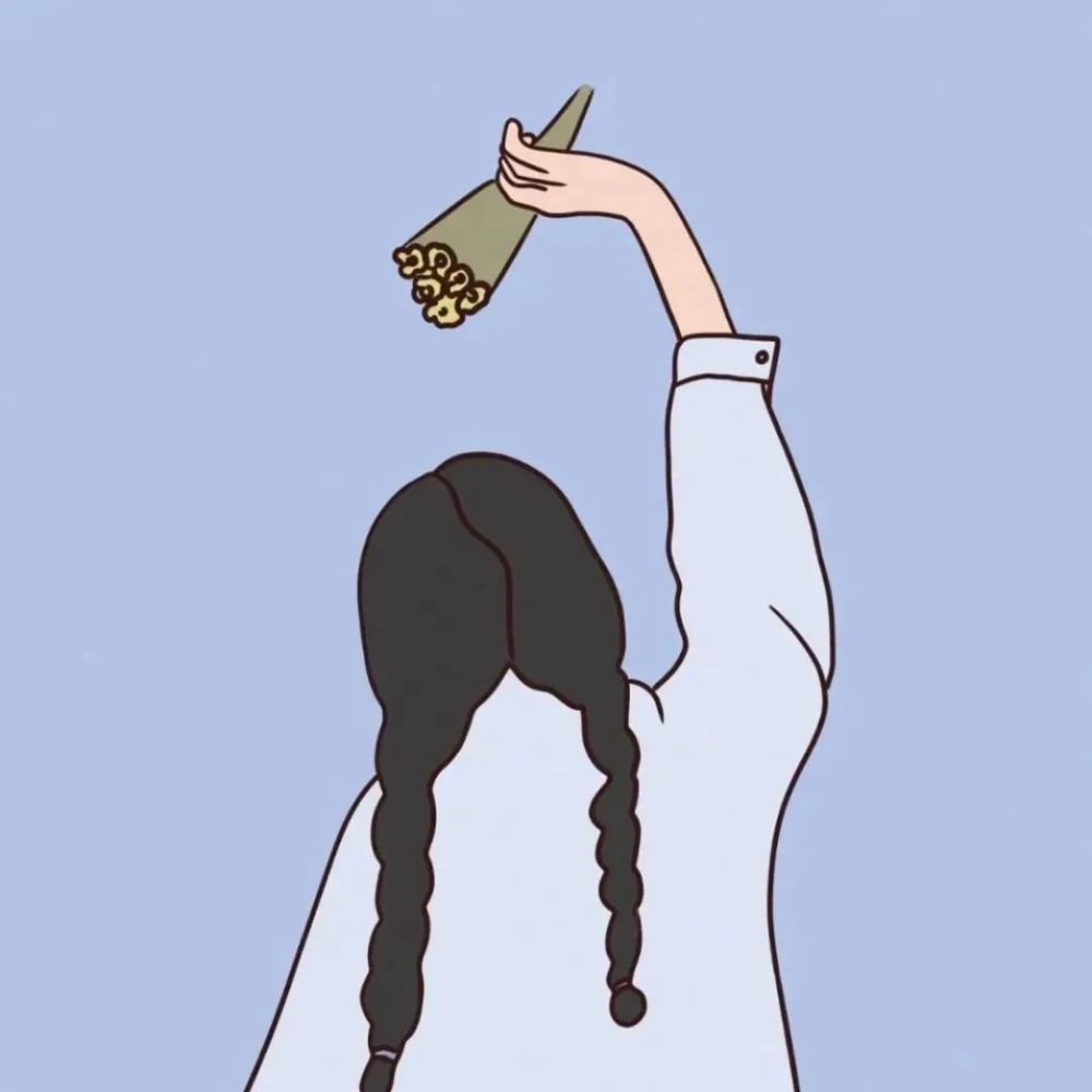 小众可爱风情侣头像