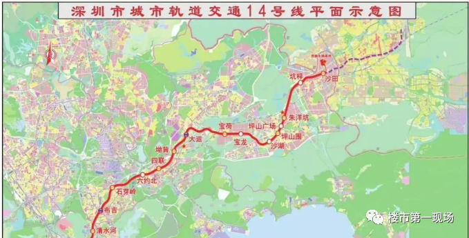 深圳坪山承翰集团【龙田社区】旧改,坑梓站旁,直接跟开发商签约!