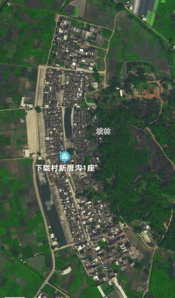 坡林村卫星地图