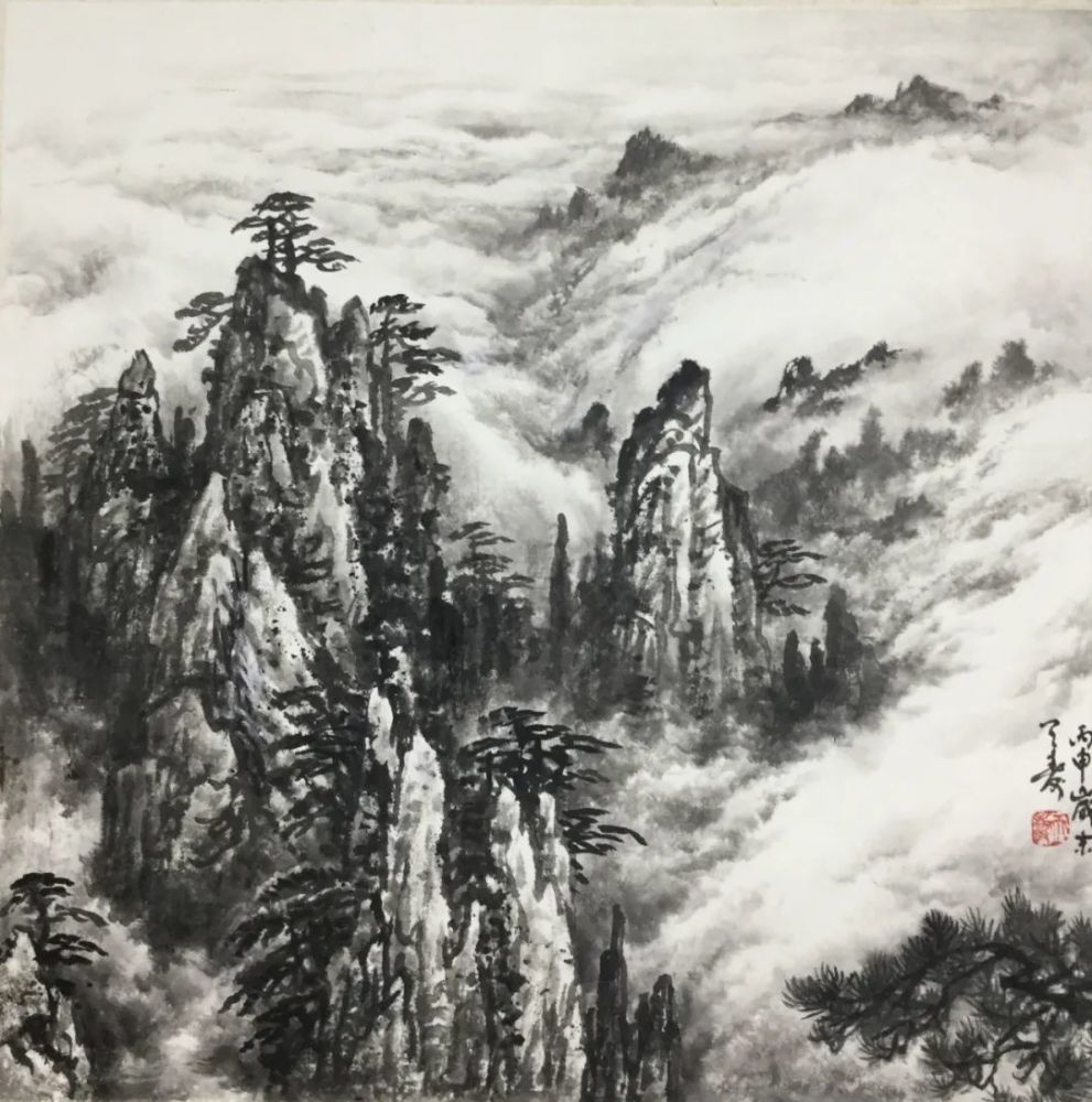 风范|现代彩墨山水画的万千气象——记当代著名画家糜天寿