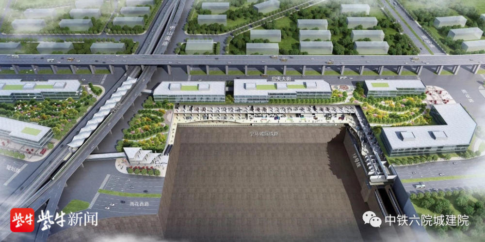 宁马城际s2号线油坊桥,西善桥等4个车站效果图曝光
