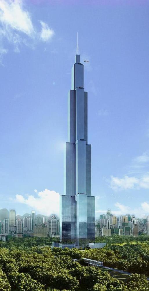 3座被搁置的超700米摩天大楼,一座在中国