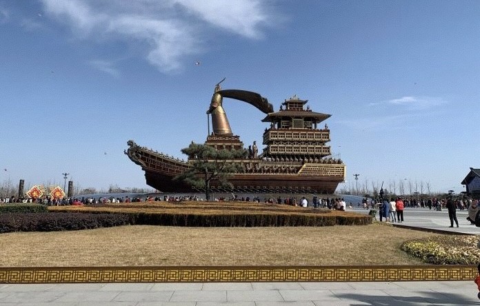 西安旅游|昆明池_腾讯新闻